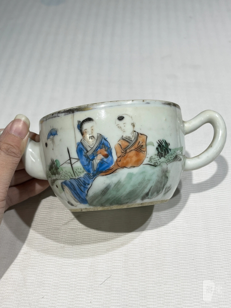 清代 粉彩茶壶一组十二件 - 图74